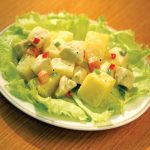 Red Platter Chicken Potato Salad