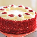 Red Platter Choco Velvet Cake