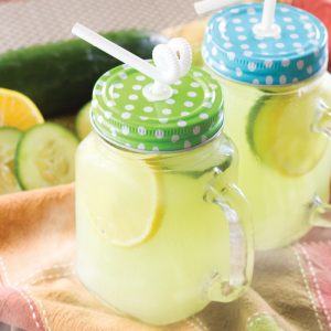 cucumber lemonade punch